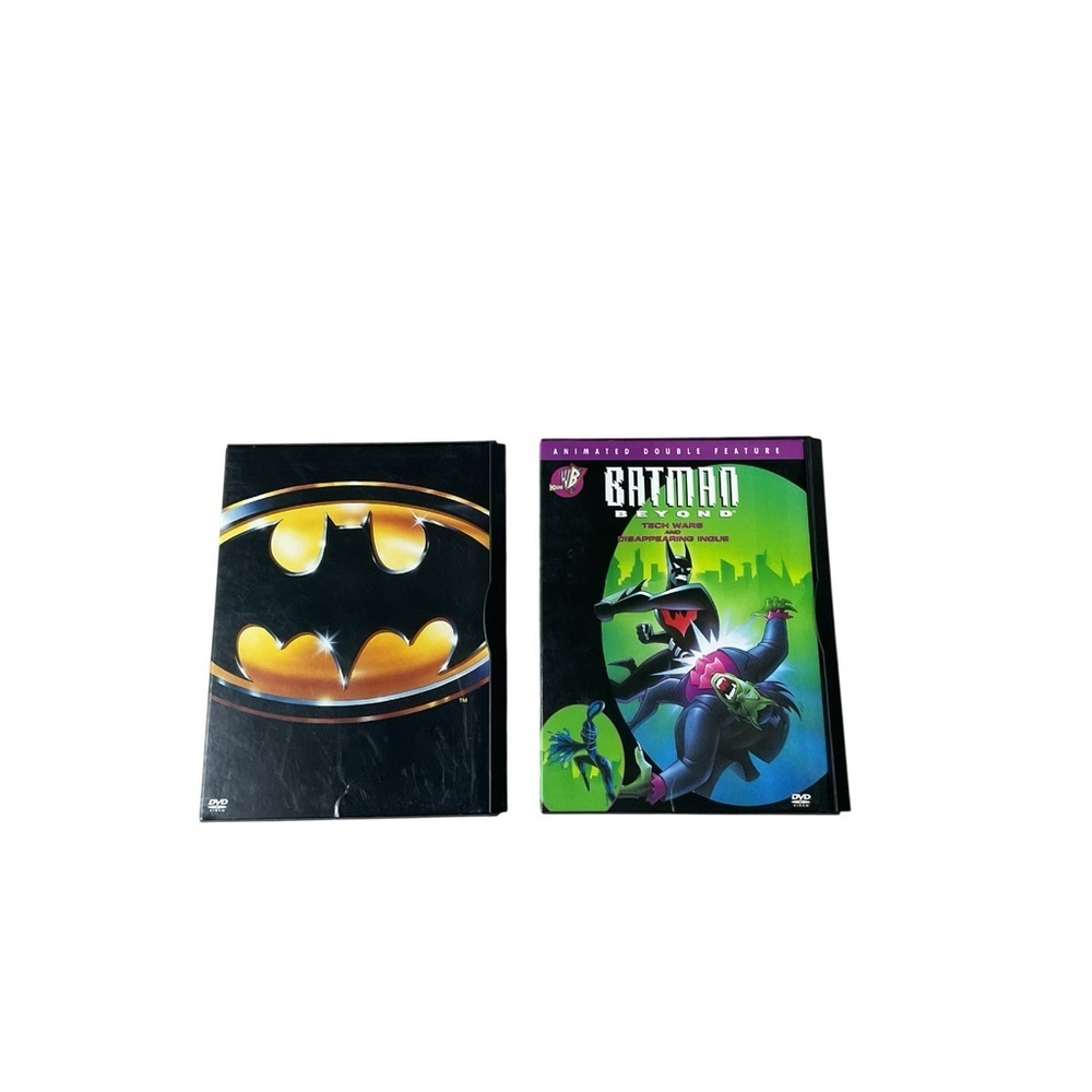 Batman 1989 + Batman The Animated Series DVD Lot Tim Burton DC Comics